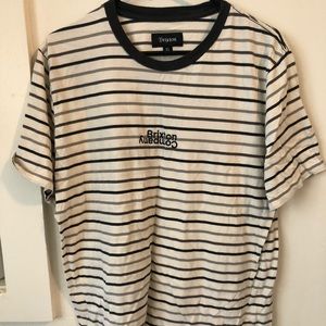 Brixton XL stripped t shirt